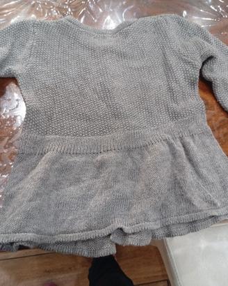 Cardigan lana bimba