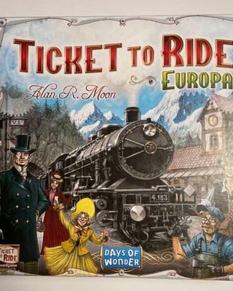 Ticket To Ride Europa - gioco da tavolo