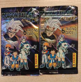 Collezione trading cards Dragon Ball GT serie 1.