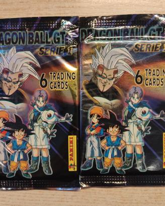 Collezione trading cards Dragon Ball GT serie 1.