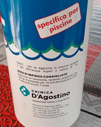 Riduttore di PH per piscine