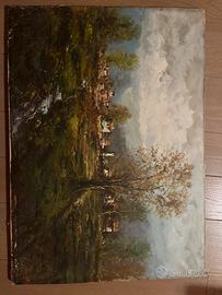 Pietro Virgilio Lietti, olio su tela 50x70