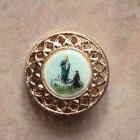 Spilla Madonna della Guardia Vintage.