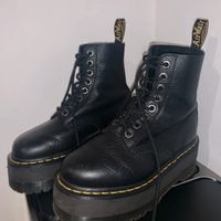 Dr Martens Stivali platform di pelle 1460 Pascal M