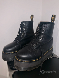 Dr Martens Stivali platform di pelle 1460 Pascal M