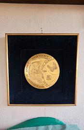 QUADRO COMMEMORATIVO BATTAGLIA AMBA ALAGI VINTAGE