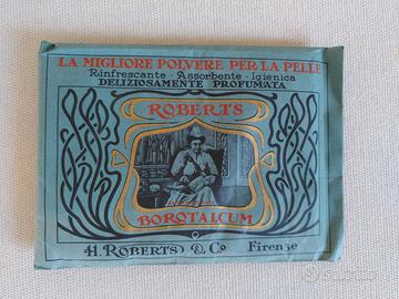 Bustina Borotalco Roberts anni 70