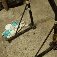 cavalletto moto+lucchetto moto