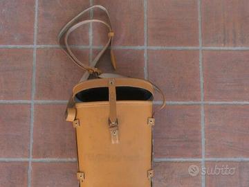 FRENCH ARMY - BINO LEATHER CASE W/ STRAPS