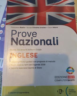 libro scolastico Prove nazionali Inglese secondari