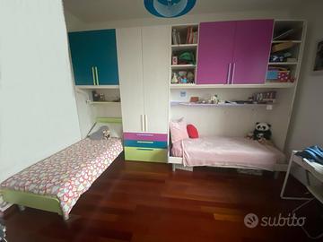 Cameretta  ragazzi-bambini con 2 letti DOIMO