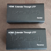 Konig hdmi extender throngh utp