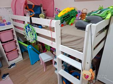 Lettino con scala condizioni pari a nuovo