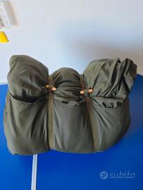 Sacco a Pelo Termico Multistrato Verde Militare