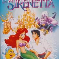 La Sirenetta Vhs originale Walt Disney 1a Edizione