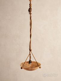 Lampada alabastro 1920, Art Déco diametro 25 cm