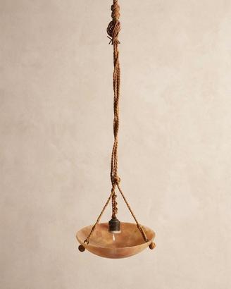 Lampada alabastro 1920, Art Déco diametro 25 cm
