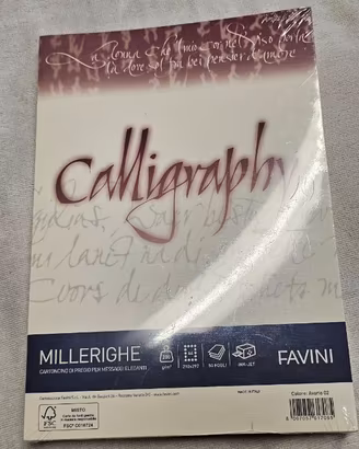Favini Calligraphy Millerighe - Cartoncino