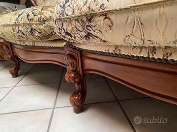 Divano barocco da rifoderare