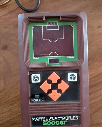videogioco vintage Mattel electronics soccer 