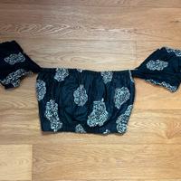 Crop Top Please nero