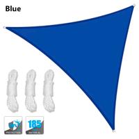 Tenda a vela blu 