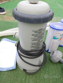 Pompa filtro a cartuccia intex x piscina