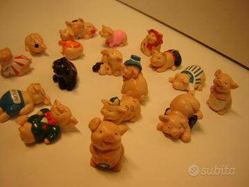 33 PUPAZZETTI  IN GOMMA  ANNI 70