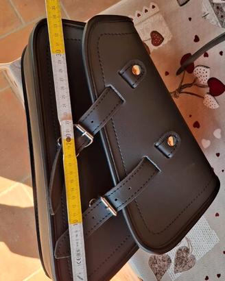 borsa laterale per moto custom 
