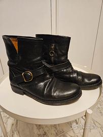Stivaletti  Fiorentini& Baker in pelle nera tg 40