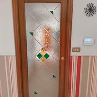 Porta scorrevole 80x210 legno massello