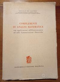 Complementi di Analisi matematica - De Castro/1968
