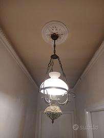 Lampadario Vintage a sospensione in stile Liberty