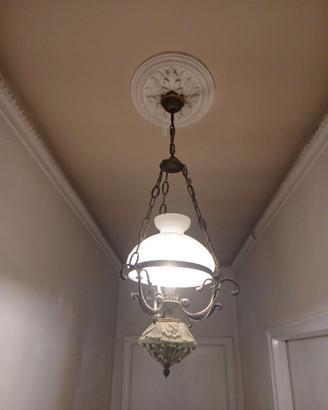 Lampadario Vintage a sospensione in stile Liberty