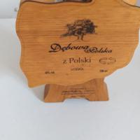 Bottiglia in legno e interno in vetro Polonia