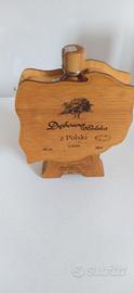 Bottiglia in legno e interno in vetro Polonia