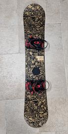 Snowboard Burton Clash 160 completa attacchi Nitro