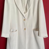 Giacca elegante Claudia Gil tinta panna