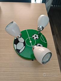 Plafoniera con 3 faretti