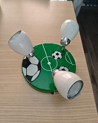Plafoniera con 3 faretti