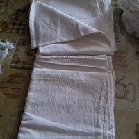 Lenzuola di lino in coppia, sotto e sopra