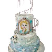 torta finta scenografica