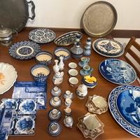 Lotto piatti ceramiche vintage