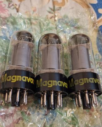 Valvole 6V6GT Magnavox 3 pezzi Nos nuove 