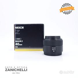 Nikon Nikkor Z 40 f/2 Usato (G865)