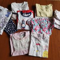 Lotto abbigliamento neonata estivo 6 mesi 