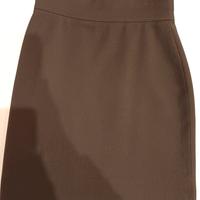 gonna SportMax marrone taglia 42 originale 