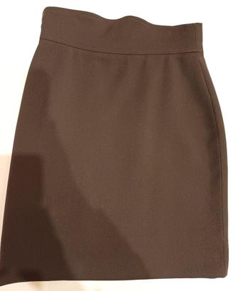 gonna SportMax marrone taglia 42 originale 