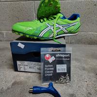 scarpe Asics da corsa in pista