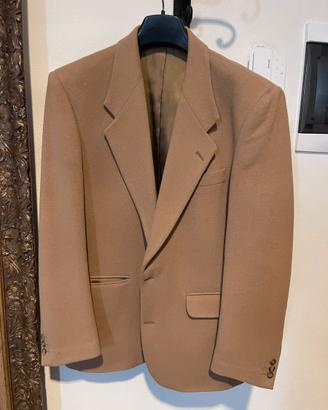 Giacca cammello cachemire e lana